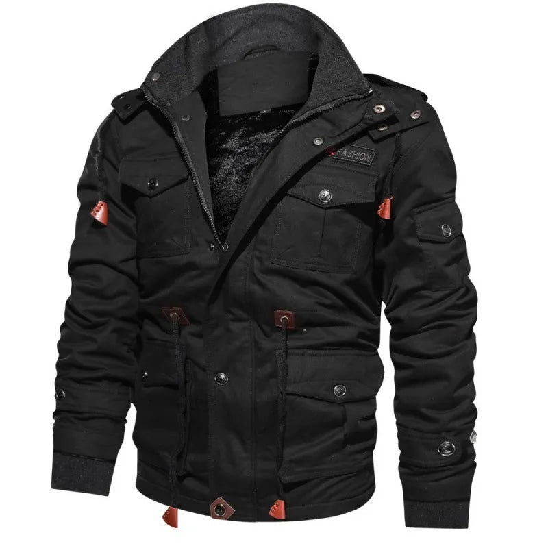 Military Coats Multi-pocket Cargo Jackets