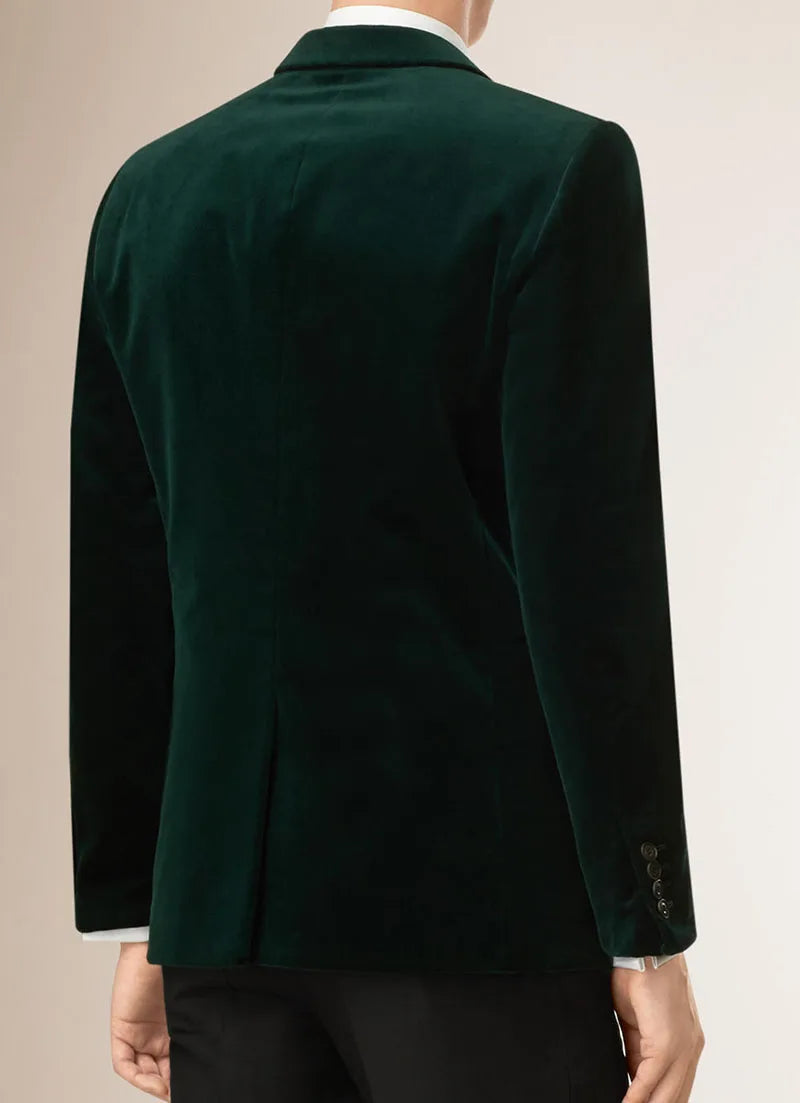Mens Velvet Blazers Jacket Menlooby