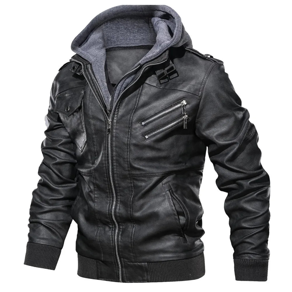 Motorcycle PU Jackets, Biker Leather Outerwear