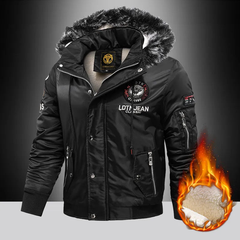 Warm Hooded Jacket
