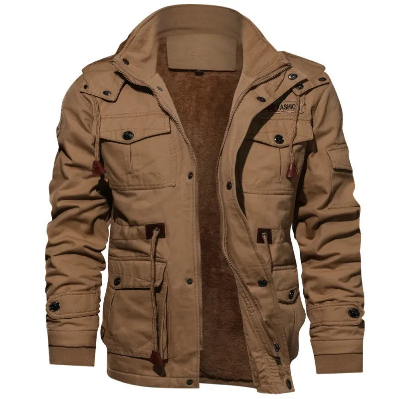 Military Coats Multi-pocket Cargo Jackets