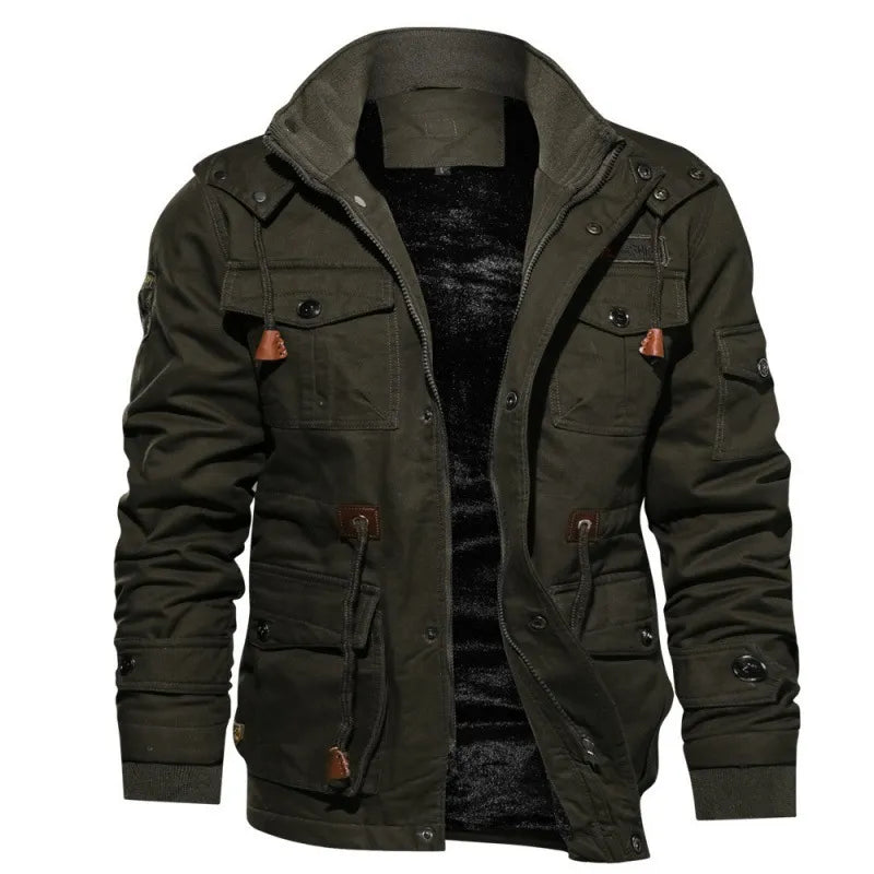Military Coats Multi-pocket Cargo Jackets