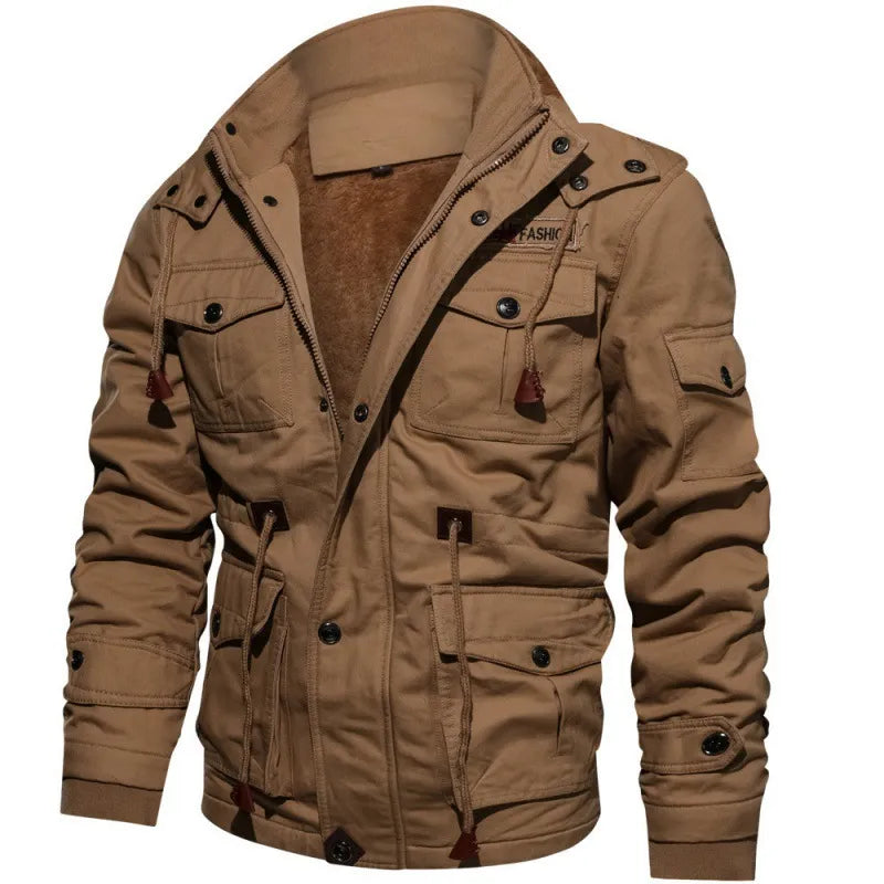 Military Coats Multi-pocket Cargo Jackets